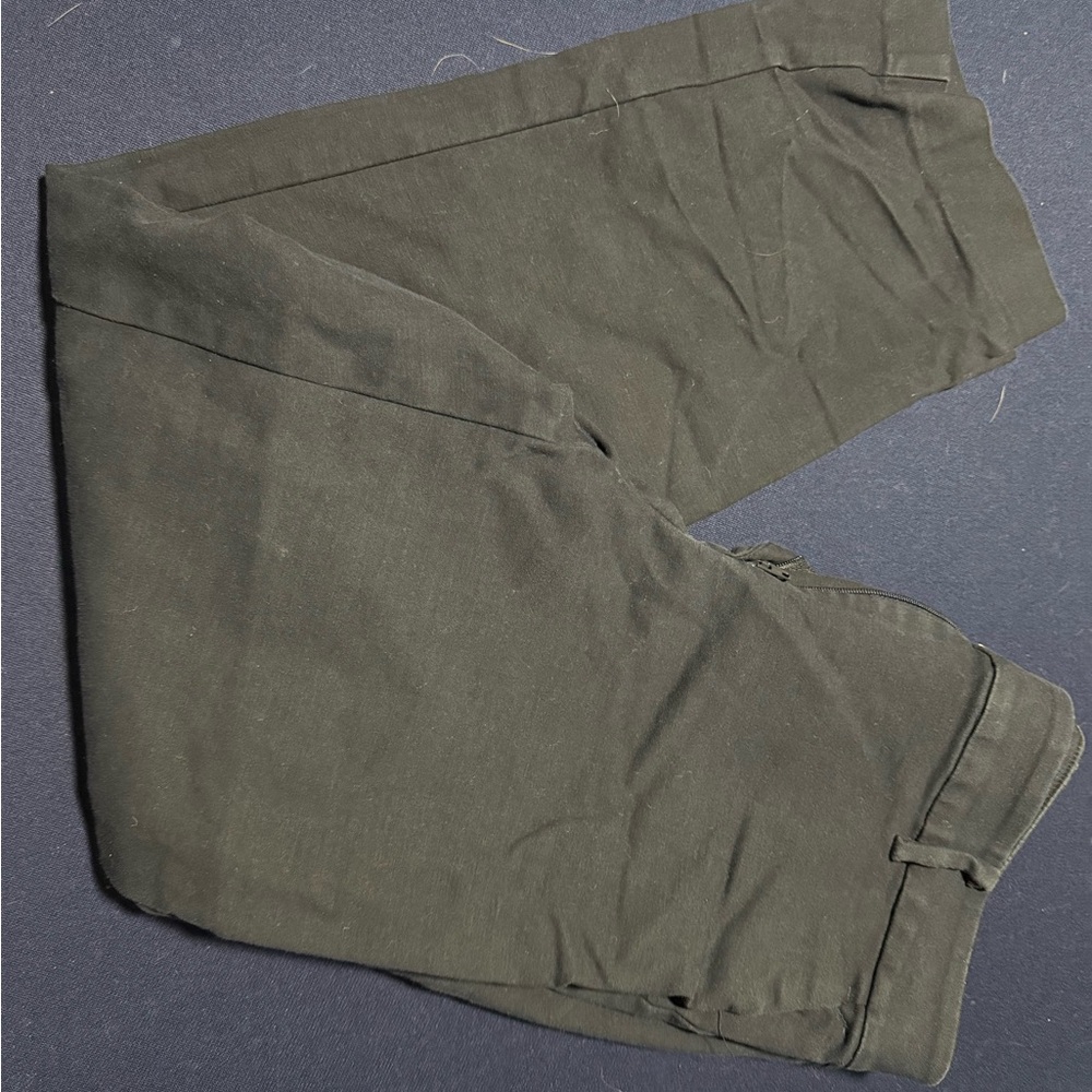 LOFT Blue Trousers Versatile Cotton Blend